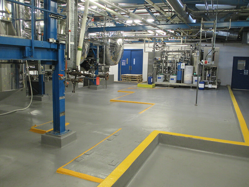 GRP Cover Chemical Line Marking