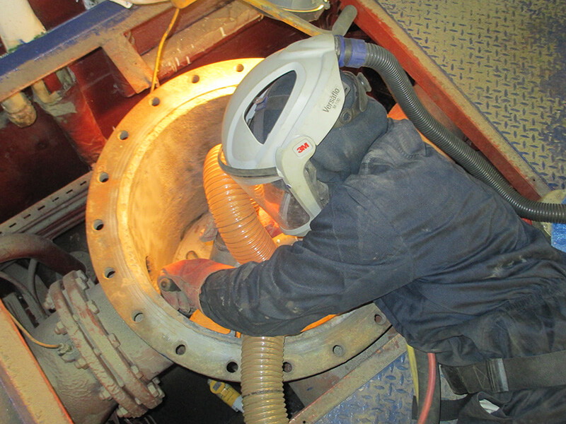 Vacuum Blasting Sea Strainer