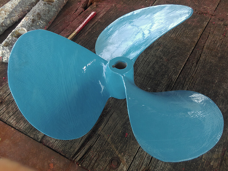 Coating to Propeller